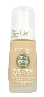 Deborah Milano Formula Pura Podkład do twarzy 00 Ivory 30ml